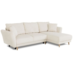 CASAPY Canapé d'angle convertible réversible - 3 / 4 places - CLAUDIUS - Tiss... pas cher