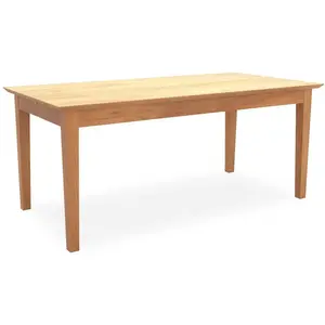 Camif Table À Manger Avec Allonges Intégrées Effet Bois Clair L180 pas cher