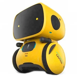 PNI Robot interactif intelligent Robo One, commande vocale, boutons tactiles, jaune pas cher