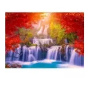 Enjoy Puzzle Thee Lor Su Waterfall in Autumn, Thailand Puzzle-1287 pas cher