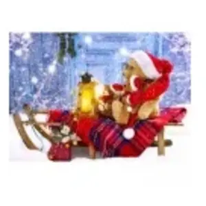 Enjoy Puzzle Ours de Noël Puzzle-1269 pas cher