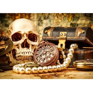 Enjoy Puzzle Bureau du Capitaine des Pirates Puzzle-1272 pas cher