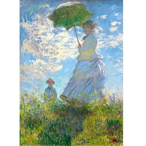 Puzzle 1000 pièces Enjoy - Claude Monet : Femme à l'ombrelle (Madame Monet et son fils) pas cher