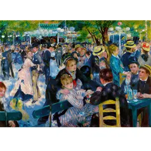 Enjoy Puzzel 1000 Stukken: Bal in Moulin de la Galette, Auguste Renoir pas cher