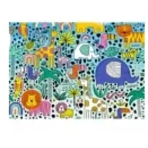Enjoy Puzzle Doodle Safari Puzzle-1922 pas cher