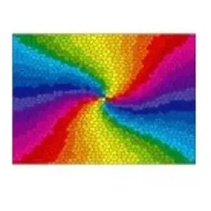 Puzzle 1000 pièces ENJOY - Vitrail Rainbow Burst pas cher