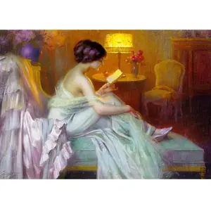 Enjoy Puzzle Reading at Lamp Light Puzzle-1539 pas cher
