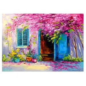 Enjoy Puzzle Blooming Courtyard Puzzle-1693 pas cher