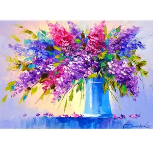 Enjoy Puzzle Bouquet of Lilacs in a Vase Puzzle-1696 pas cher