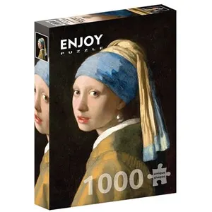 Puzzle 1000 pièces Enjoy - Johannes Vermeer : La Jeune Fille à la Perl... pas cher
