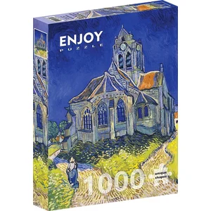 Enjoy puzzel Vincent van Gogh - The church in Auvers-sur-Oise (1000) pas cher