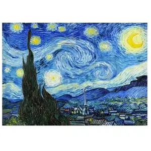 Enjoy Puzzle Van Gogh - Nuit Etoilée sur le Rhône Puzzle-1104 pas cher