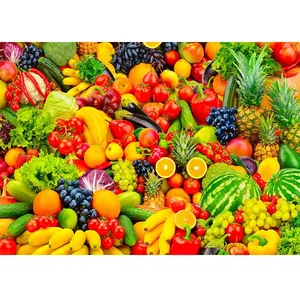 Enjoy puzzel Fruits and Vegetables - 1000 stukjes. pas cher