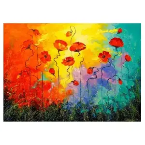 Enjoy Puzzle Magic Poppies Puzzle-1723 pas cher