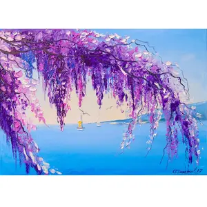 Enjoy Puzzle Wisteria by the Sea Puzzle-1753 pas cher