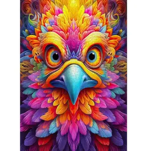 Enjoy Puzzle legpuzzel 1000 stukjes kleurrijke vogelillustratie.