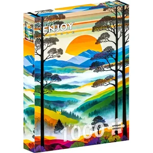 Enjoy Puzzle legpuzzel Hilltops Breeze 1000 stukjes puzzelspel. pas cher
