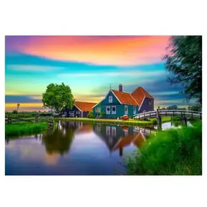 Enjoy Puzzle Ferme aux Pays-Bas Puzzle-2099 pas cher