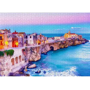Enjoy Puzzle Vieste on the Rocks, Italie Puzzle-2086 pas cher
