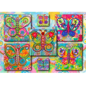 Puzzle 1000 pièces ENJOY - Papillons pas cher