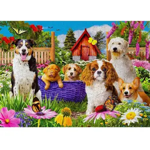 Enjoy Puzzle Écusson pour Chiot Puzzle-2040 pas cher