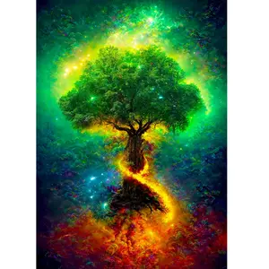 Enjoy Puzzle Arbre de vie nordique Puzzle-2198 pas cher
