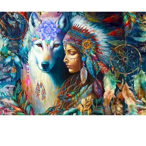 Enjoy Puzzle Princesse Indigène Puzzle-2187 pas cher
