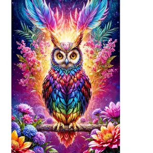 Enjoy Puzzle Hibou Néon Puzzle-2161 pas cher