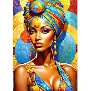 Enjoy Puzzle Beauté Africaine Puzzle-2139 pas cher