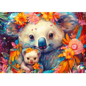 Enjoy Puzzle La Mère Koala Puzzle-2179 pas cher