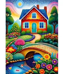 Enjoy Puzzle Maison des Couleurs Puzzle-2153 pas cher
