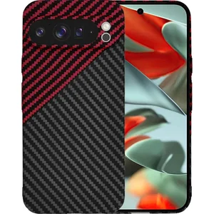 Coque pour Google Pixel 9 Pro XL - Techsuit Carbonite FiberShell - Vortex Rouge pas cher