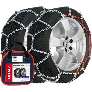 AMiO Sneeuw Kettingen Gehard Staal 16 mm 4x4 KB-225 7500 kg pas cher