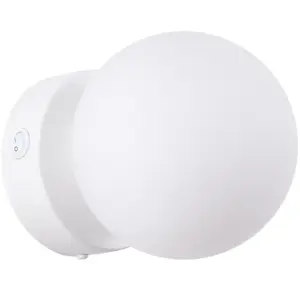 Applique Yoli acier/verre 1xG9 12cm Sollux pas cher