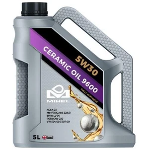 Huile moteur céramique - MIHEL - 5W30 - 5L - Technologie nano céramique - Synthétique - Protection moteur maximale