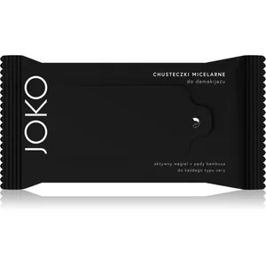 Jokon, Nettoyant pour le visage, JOKO Lingettes démaquillantes micellaires au charbon actif et à l'extrait de pousses de bambou 15 (Lingettes nettoyantes pour le visage) pas cher