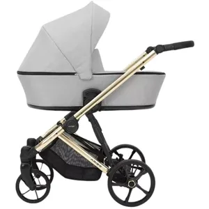 Poussette Arizo Premium 03 gris- Cadre Gold
