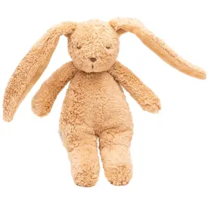Moonie Petit Lapin sensoriel en coton bio cappuccino pas cher