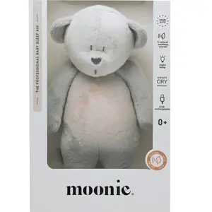 Moonie Peluche veilleuse Ours Silver 2.0