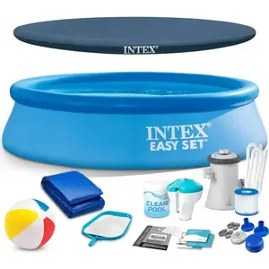 Basen ogrodowy rozporowy 244 x 61 cm 18w1 INTEX 28108 pas cher