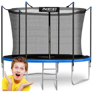 Tuintrampoline van 183 cm met binnennet en Neo-Sport ladder pas cher