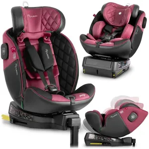 Siège Auto Rotatif - Nukido - Prestige Line - Noir et Rose - 0-36 kg -... pas cher