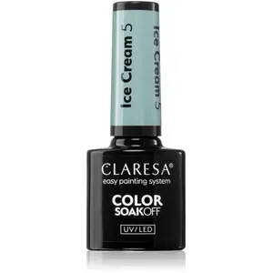 Claresa, Vernis à ongles, Soak Off Hybrid Nail Polish Ice Cream 5 5ml ... pas cher
