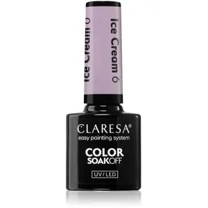 Claresa, Lotion pour le corps, Vernis à ongles UV Ice Cream 5ml - Pack de 6 (5 ml) pas cher