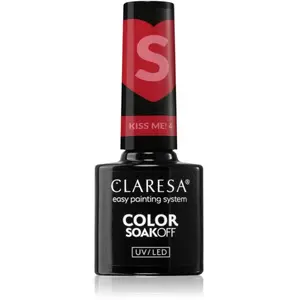 Claresa, Vernis à ongles, Kiss Me! Vernis à ongles UV 5ml (Rouge, Vern... pas cher