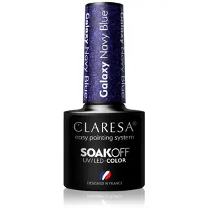 Claresa, Vernis à ongles, Galaxy Navy Blue UV Nail Polish 5ml (Bleu, Vernis couleur) pas cher