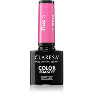Claresa, Vernis à ongles, Vernis à ongles Fluo UV 5ml (Rose, Vernis co... pas cher