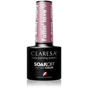 Claresa, Vernis à ongles, Vernis à ongles UV Fallin Love 5ml (Rose, Ve... pas cher