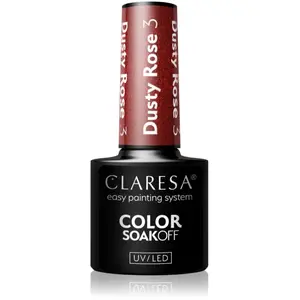 Claresa, Vernis à ongles, Vernis à ongles UV Dusty Rose 5ml (Rose poussiéreuse, Vernis couleur) pas cher