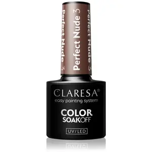 Claresa, Vernis à ongles, 03 Perfect Nude Vernis à ongles UV 5ml (Beig... pas cher
